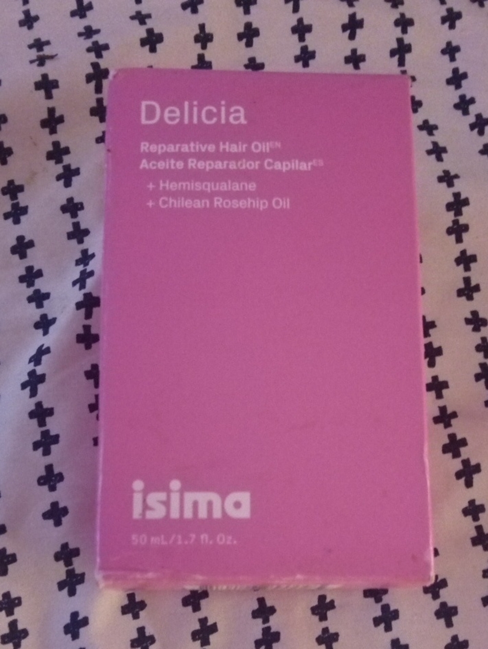 Isima Delicia Reparative Hair Oil – Pink
